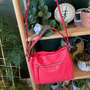 Kate Spade Bright Red Shoulder Bag